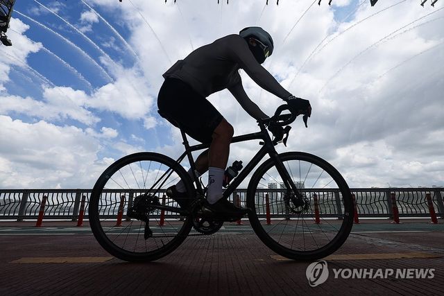 폭염 피해 그늘 라이딩