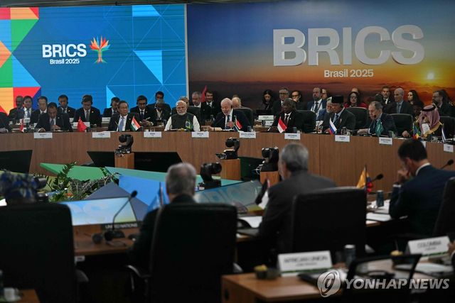 브라질에서 열린 17차 브릭스 정상회의