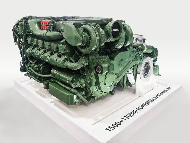 HD현대인프라코어 K2 전차 엔진