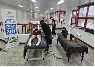 제63회 전국남녀종별펜싱선수권대회 현장지원 모습