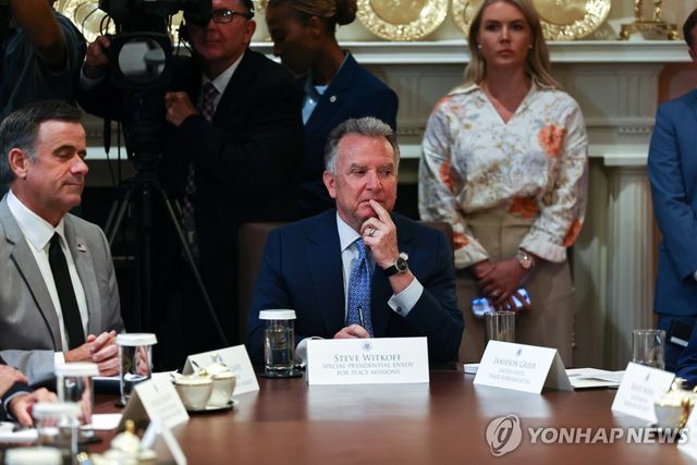 도널드 트럼프 미국 대통령의 중동 특사 스티브 위트코프