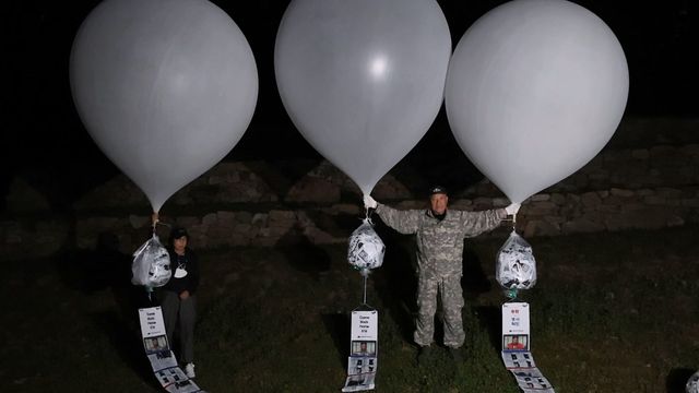 납북자가족 대북전단 살포