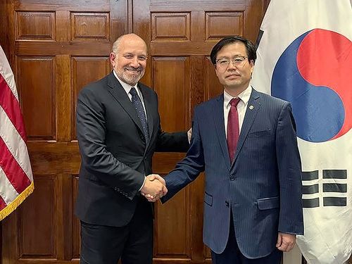 여한구 산업통상자원부 통상교섭본부장, 미국 상무부 장관 면담