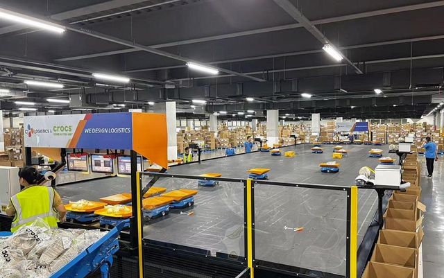 CJ대한통운 "중국 크록스 물류센터에 로봇분류시스템 적용"