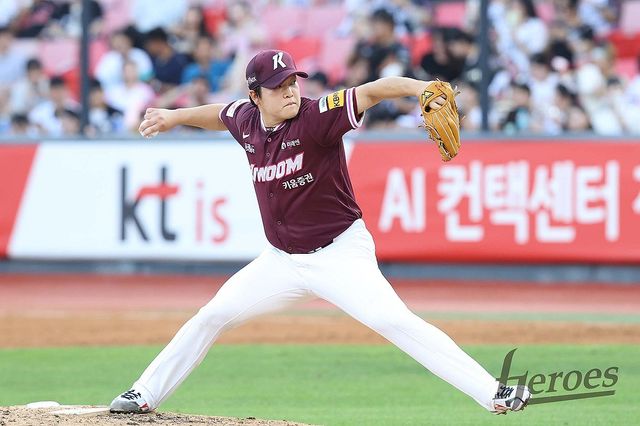 데뷔 첫 선발승을 따낸 키움 박주성