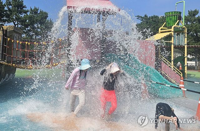 보기만 해도 시원하네