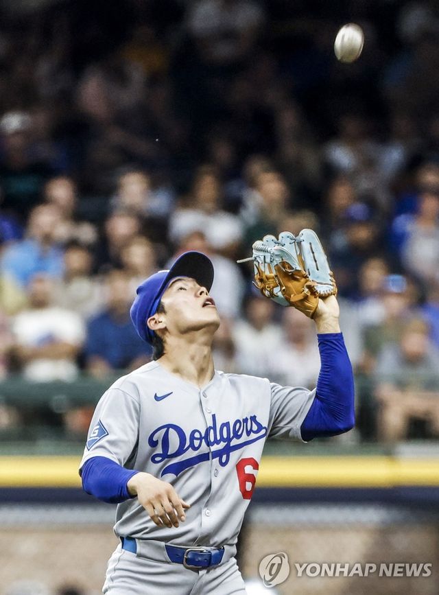 김혜성의 경기 모습. 