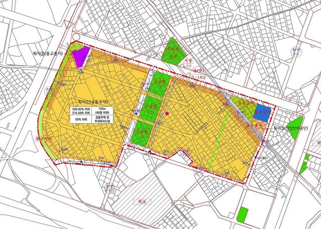 자양4동 A구역 주택정비형 재개발사업 정비계획