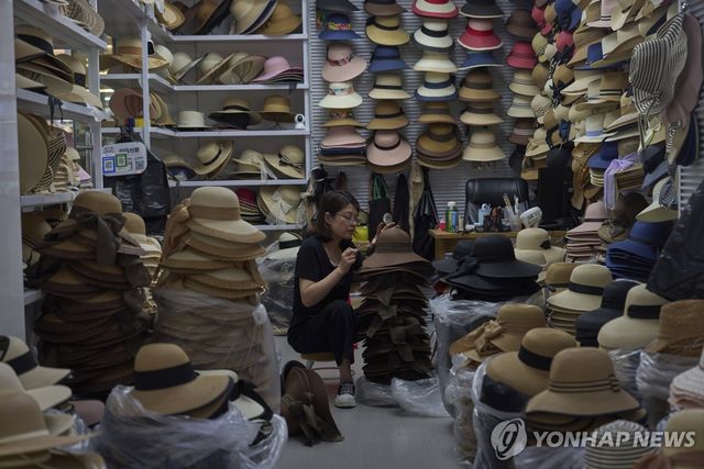 중국 저장성 이우 시장