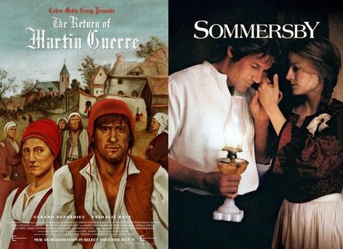 영화 '마틴 기어의 귀향'과 '써머스비' 포스터