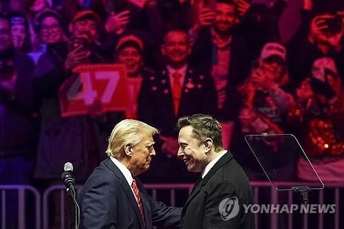 트럼프 대통령과 머스크