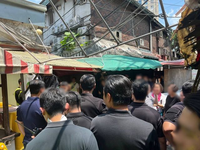 CCTV 설치로 대치 중인 '미아리 텍사스촌'