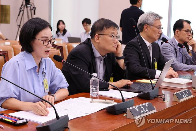 검찰개혁 법안 의견 진술하는 김예원 변호사