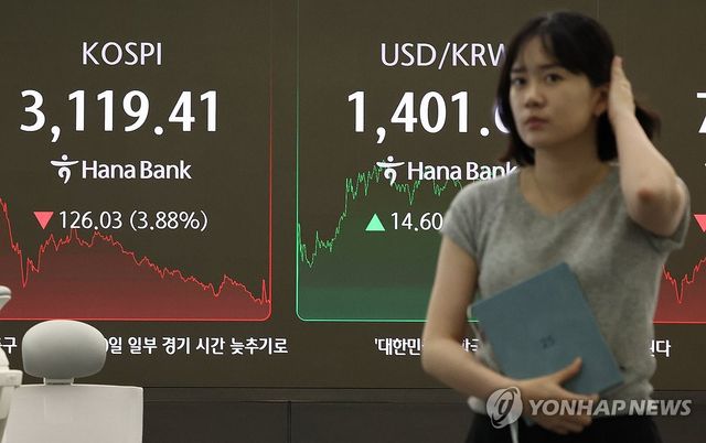 환율, 달러 강세·외국인 주식 매도에 급등…1,401.4원