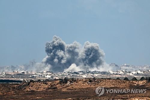 가자지구 북부 폭격