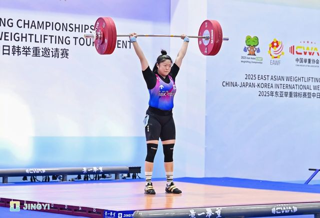 김혜민, 동아시아역도 여자 77㎏급 2위