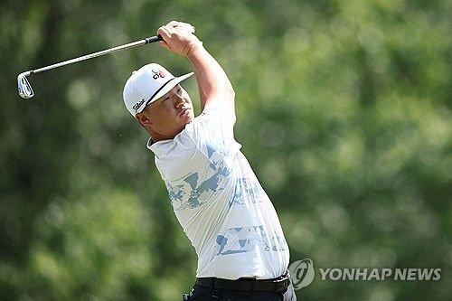 임성재의 아이언 스윙.