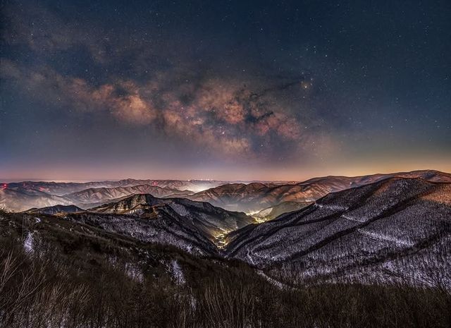 노남호 작 '크케 밝은 산, 함백산'