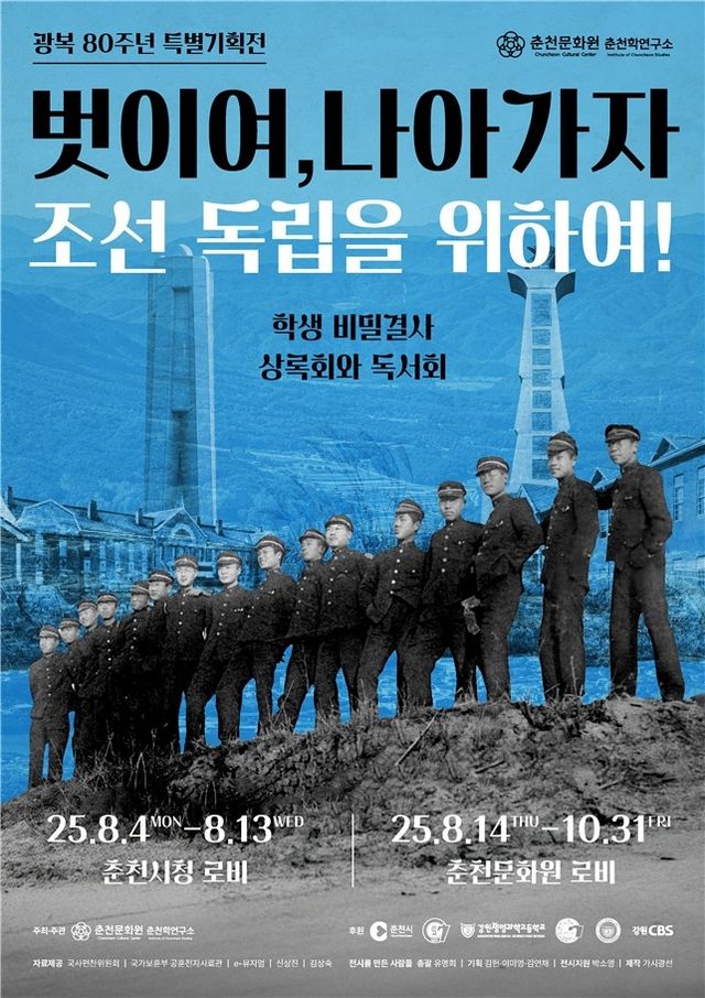 춘천시 특별전시회 포스터