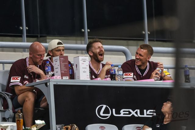 고척돔 찾은 뉴캐슬 선수들