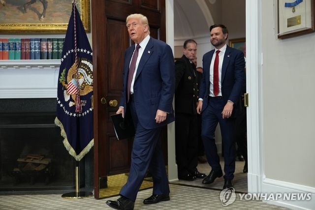 도널드 트럼프 미국 대통령