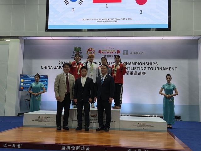 안시성, 동아시아역도 여자 63㎏급 2위