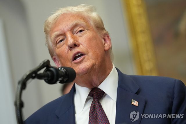 도널드 트럼프 미국 대통령