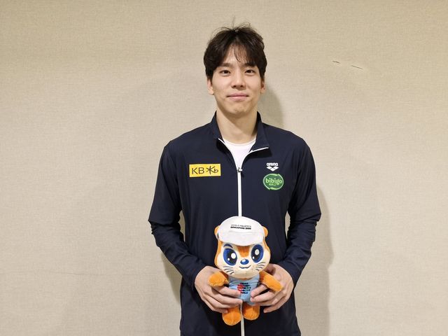 한국 남자 배영 최강자 이주호.