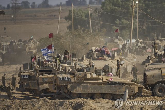 작전 준비하는 이스라엘군