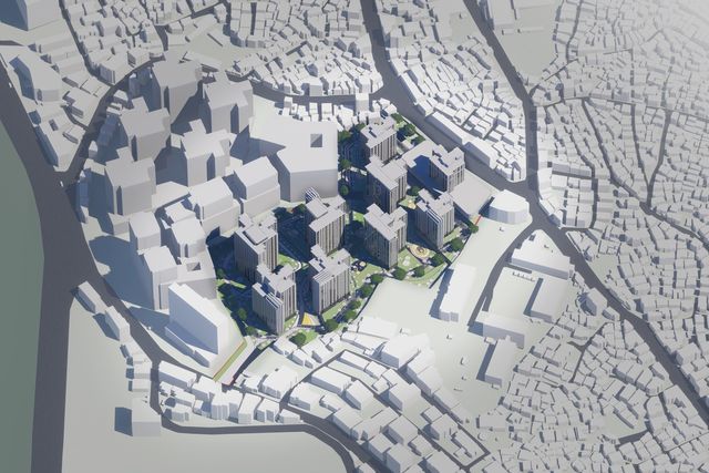 청화아파트 재건축 조감도