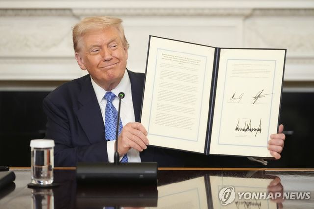 도널드 트럼프 미국 대통령