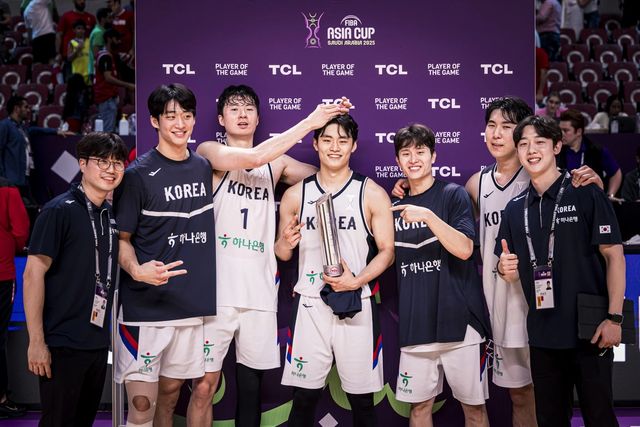 대회 최우수선수로 뽑힌 유기상