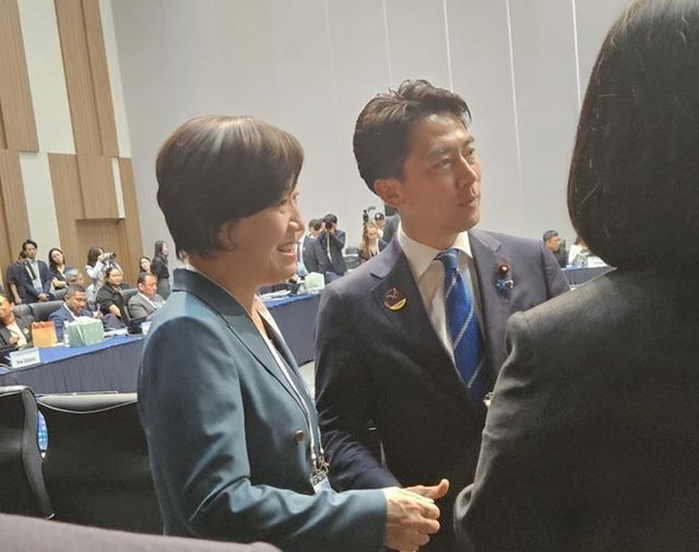 송미령 농식품부 장관과 고이즈미 신지로 일본 농림수산상