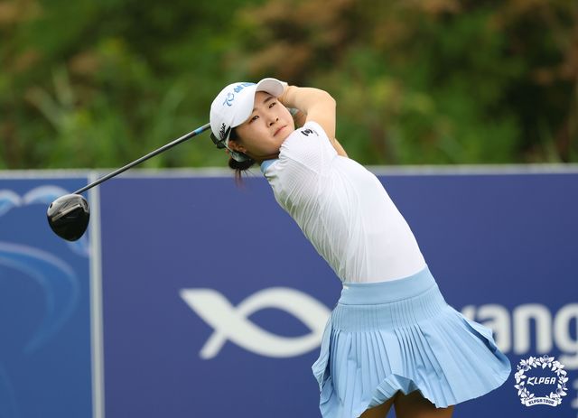 고지원의 티샷.