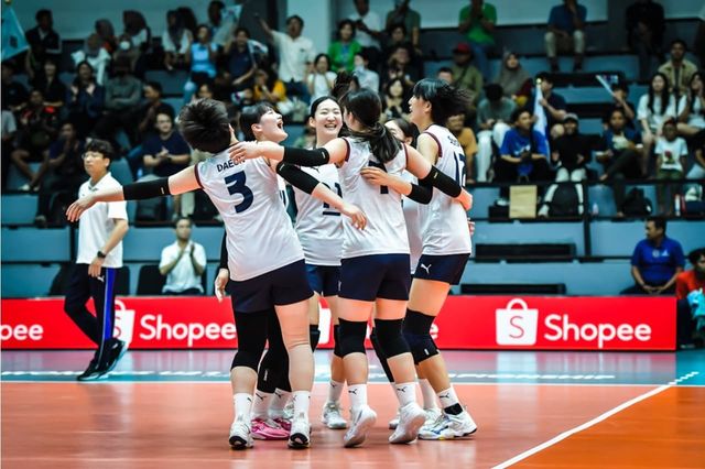 U-21 세계여자선수권대회에 출전한 한국 대표팀 