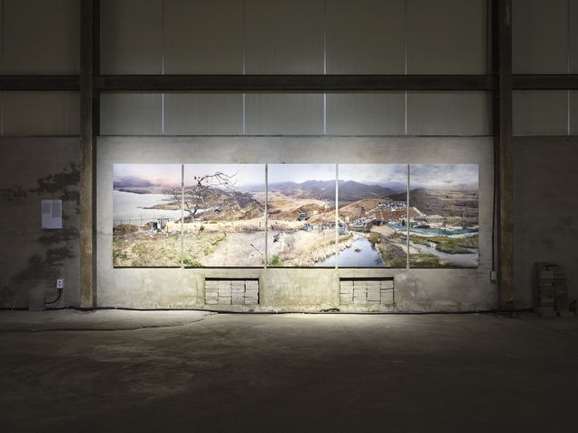 언두 DMZ 전시 전경