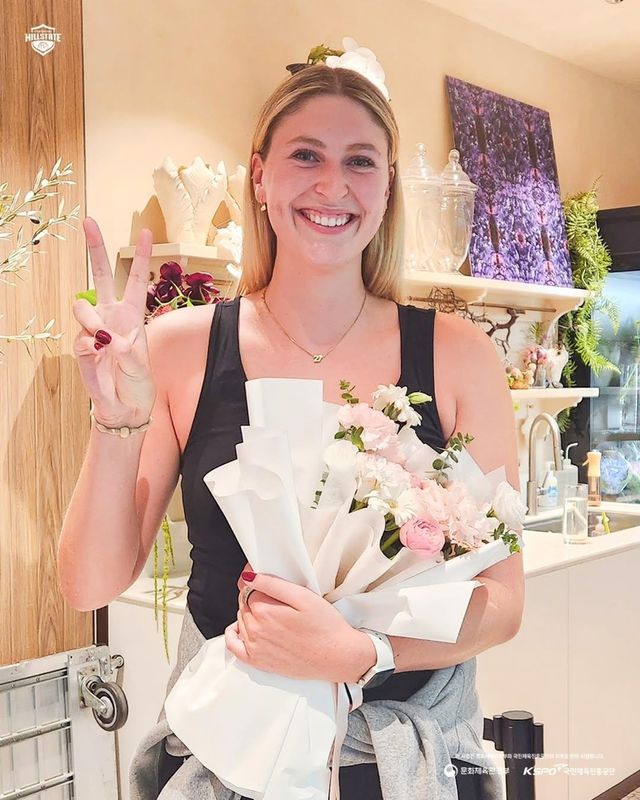 현대건설의 새 외국인 선수 가이스버거