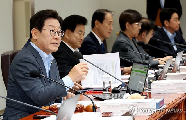 이재명 대통령, 국무회의 발언