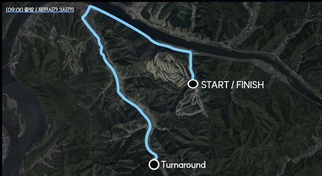 하프 코스 마라톤 코스