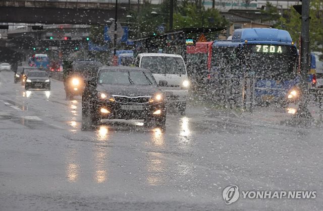 서울 곳곳 호우주의보