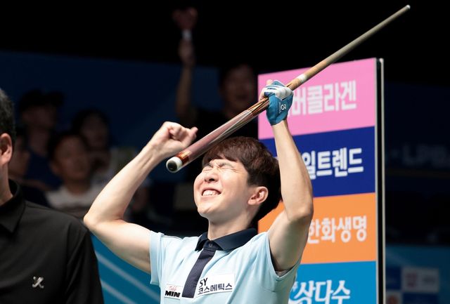 일본 남자 선수로는 첫 PBA 우승을 따낸 모리 유스케