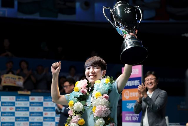 모리 유스케의 우승 세리머니