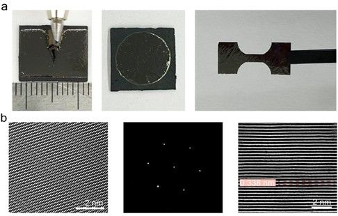 연구팀이 합성한 매끄러운 흑연 필름 이미지 