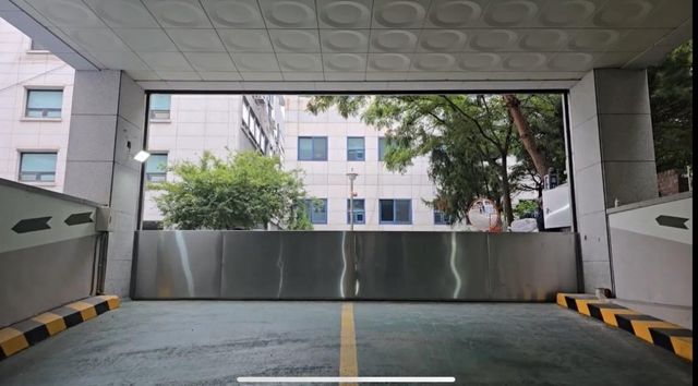 무궁화공영주차장 자동차수장치 작동 모습