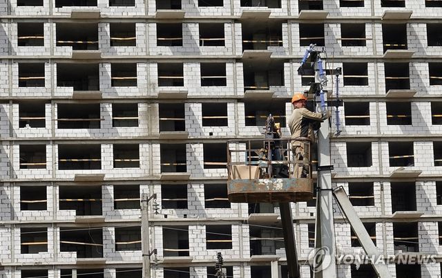 모스크바의 한 건설 현장(기사와 직접 관련 없음)