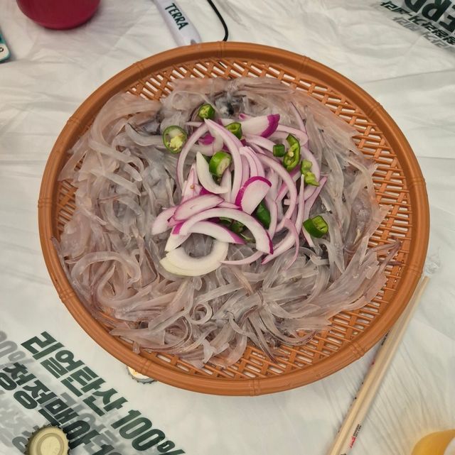  오징어 난전 오징어