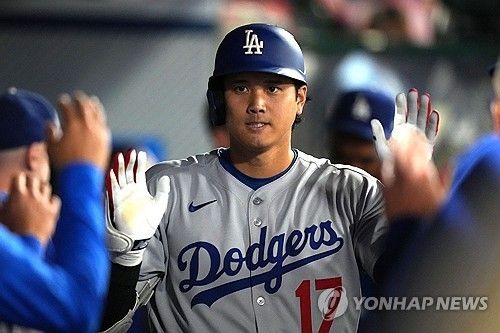 3경기 연속 홈런을 친 오타니 쇼헤이