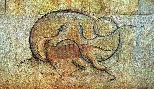 강서대묘 사신도 현무