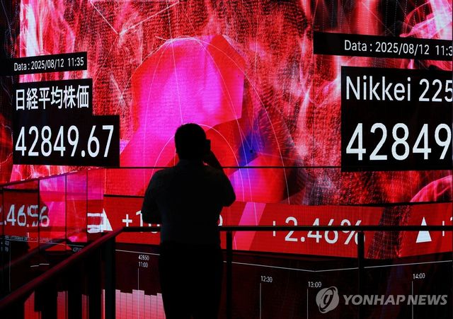 상승 마감한 일본 닛케이지수