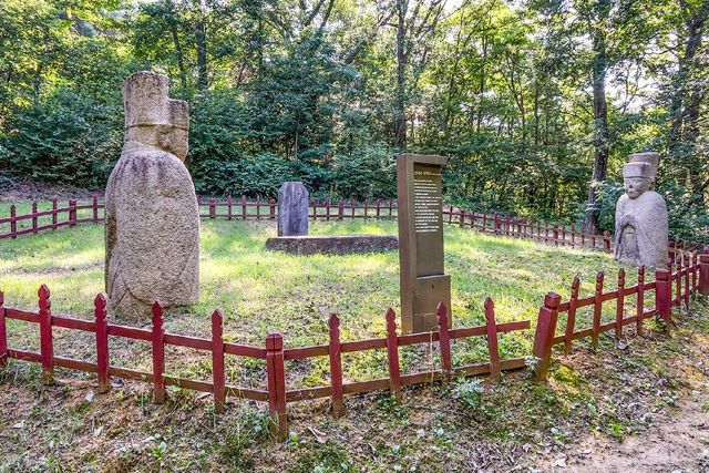 일제 강점기 때 무덤이 고양 서삼릉으로 옮겨진 인성대군 초장지 [사진/백승렬 기자]